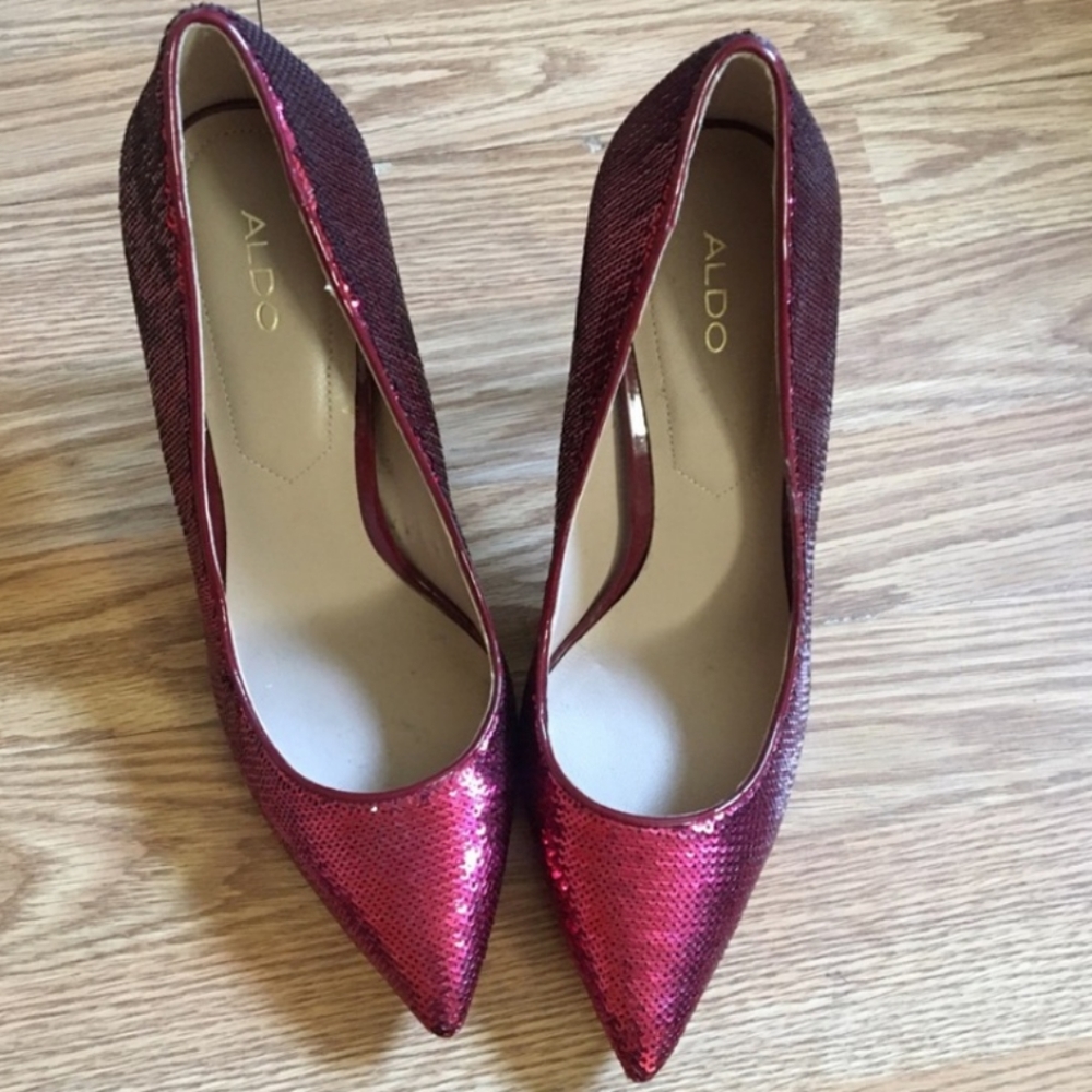 Aldo Sequin Stiletto heels